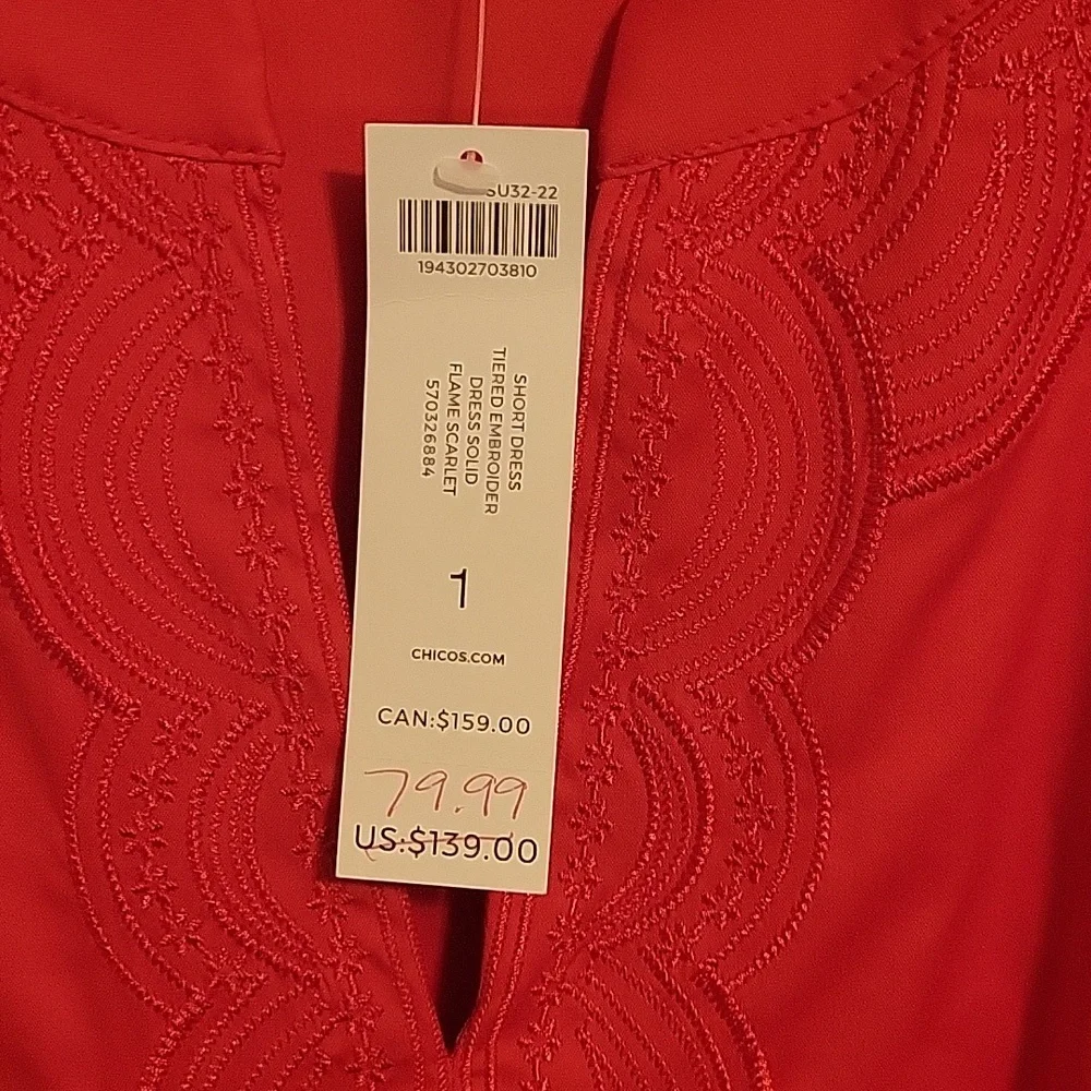 Chicos dress. New, has tags. Casual and comfy - Picture 7 of 7